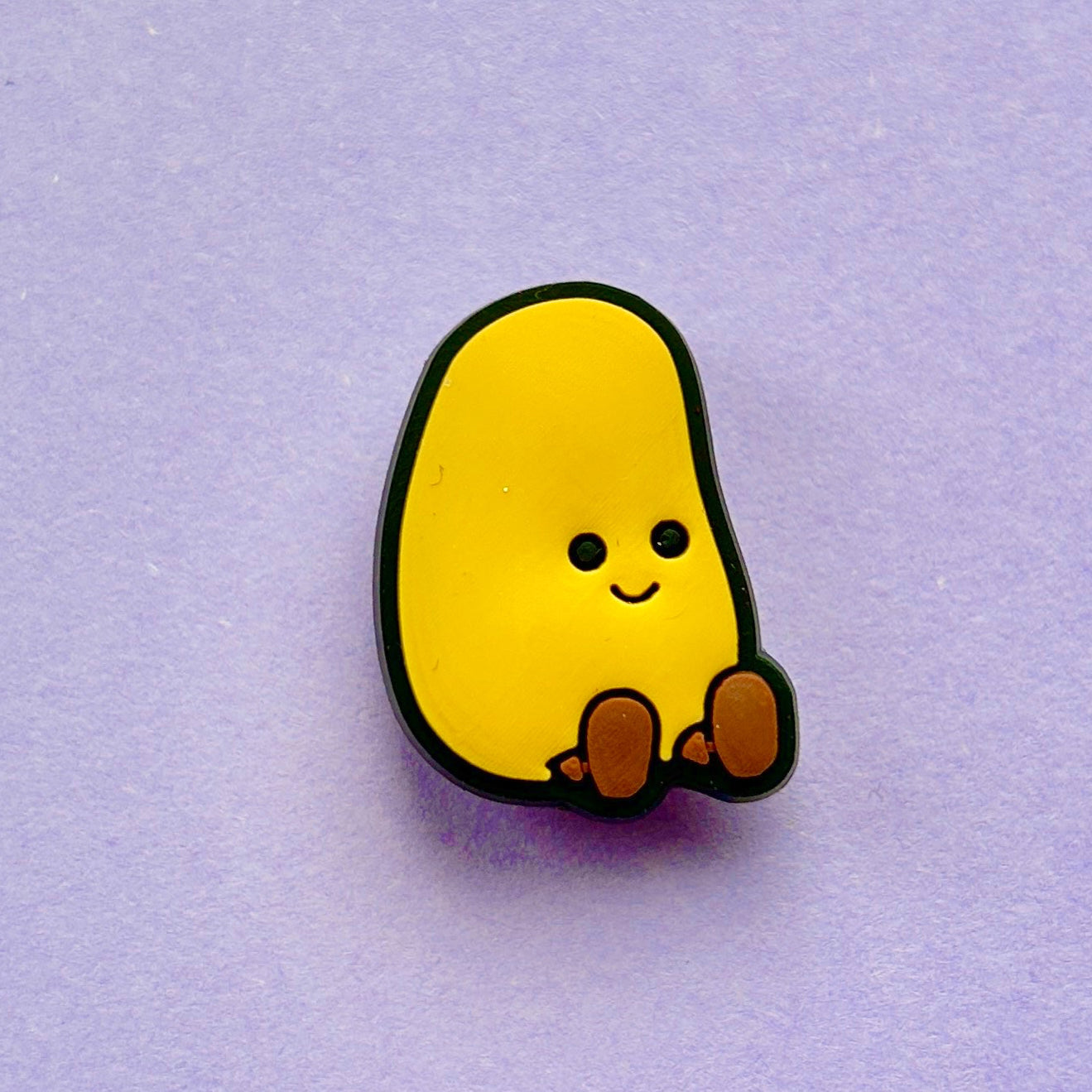 Potato croc like shoe charm.