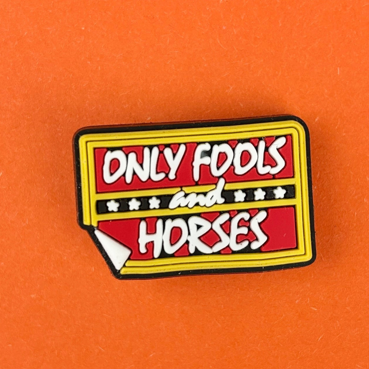 80s Sitcom charms. Only Fools. Croc like shoe charm.