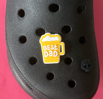 Best dad croc shoe charm. 