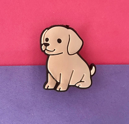 Labrador Puppy croc charm