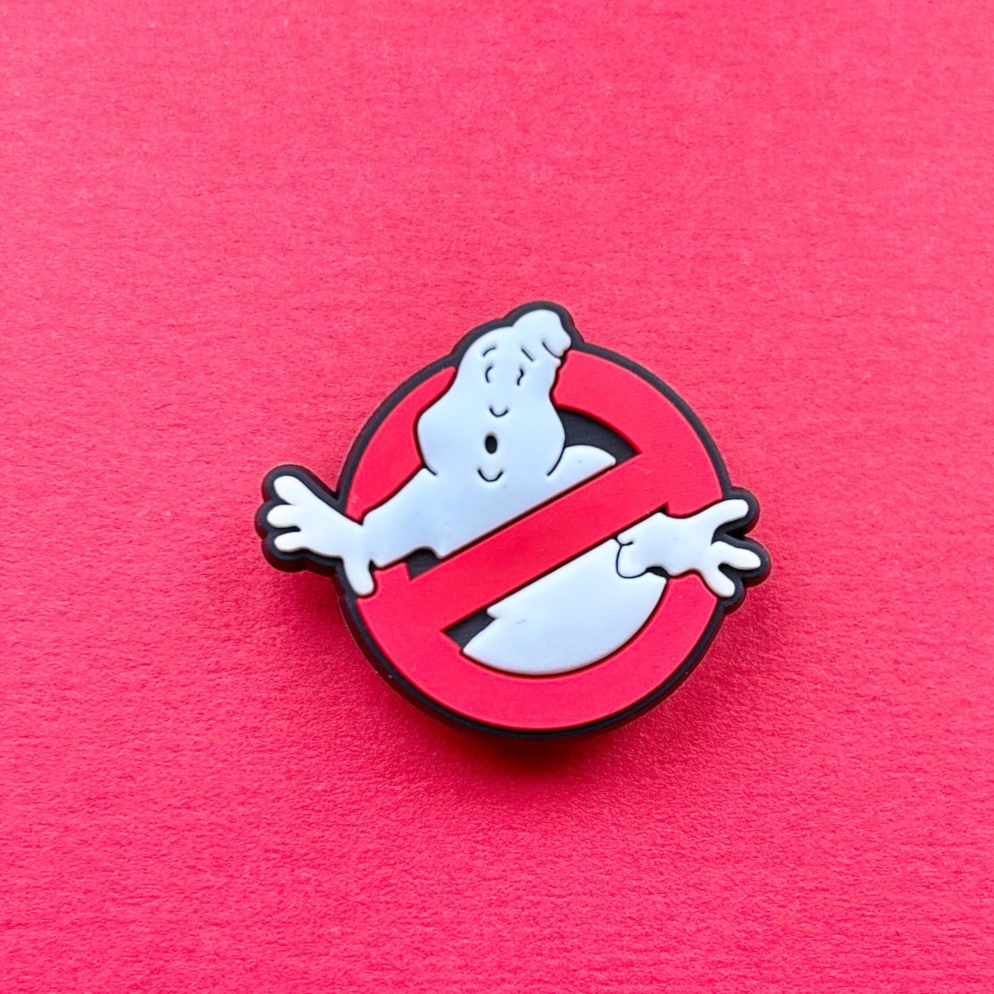 Retro Ghost croc like shoe charm.