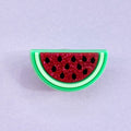 Glitter Watermelon croc shoe charm. 