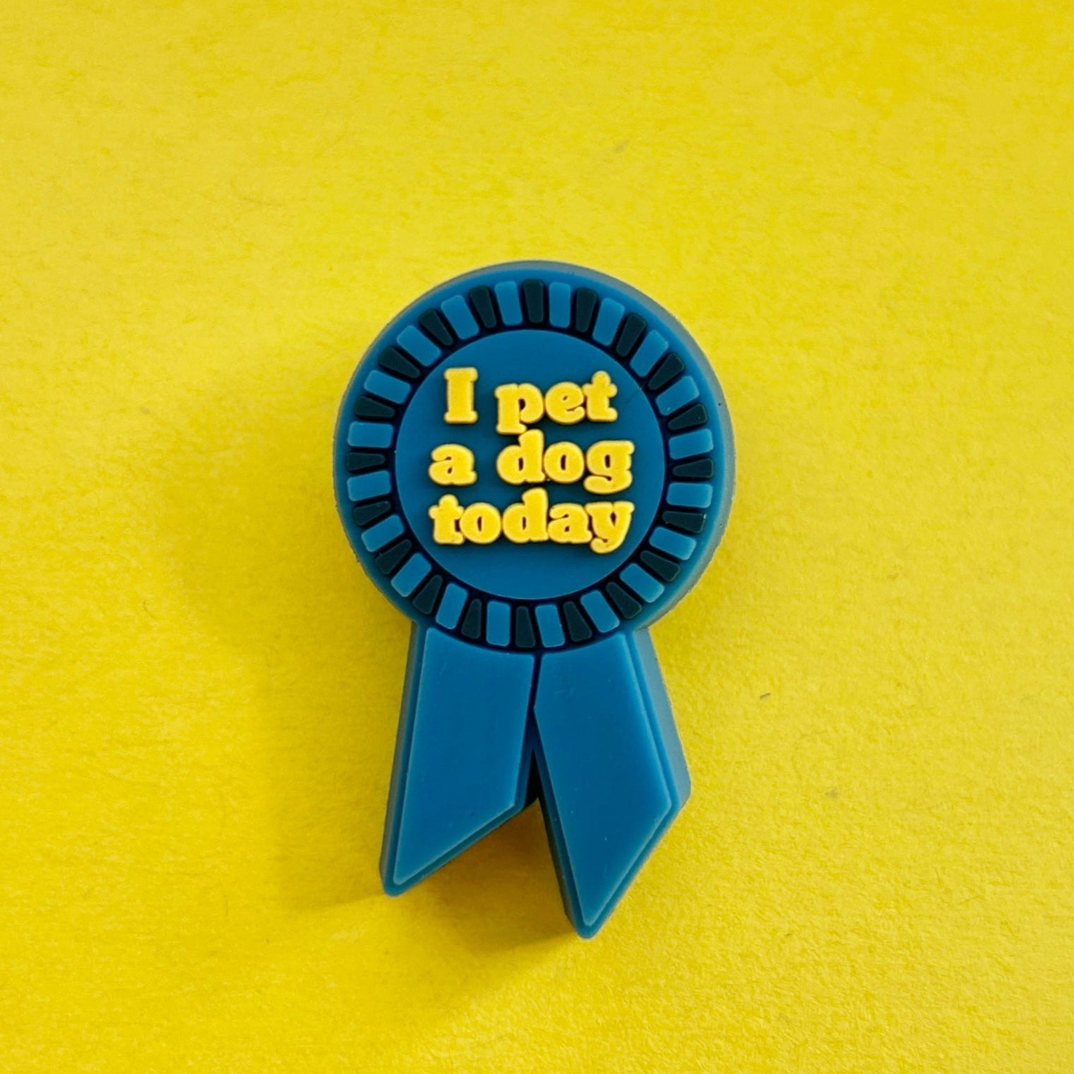 I Pet A Dog today award shoe charm.