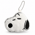 White Dog Plush Bag Charm & Keyring