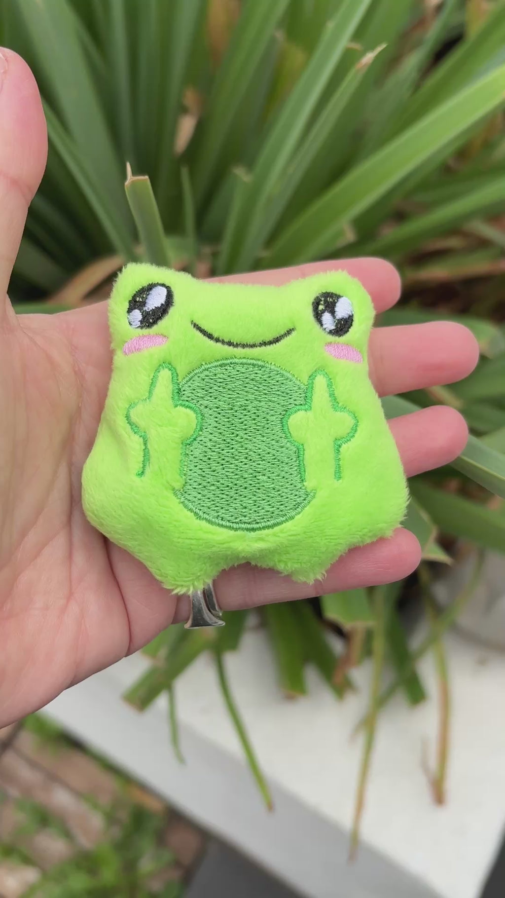 Fidget Frog Plush Toy | Poly Bead Sensory Squishy