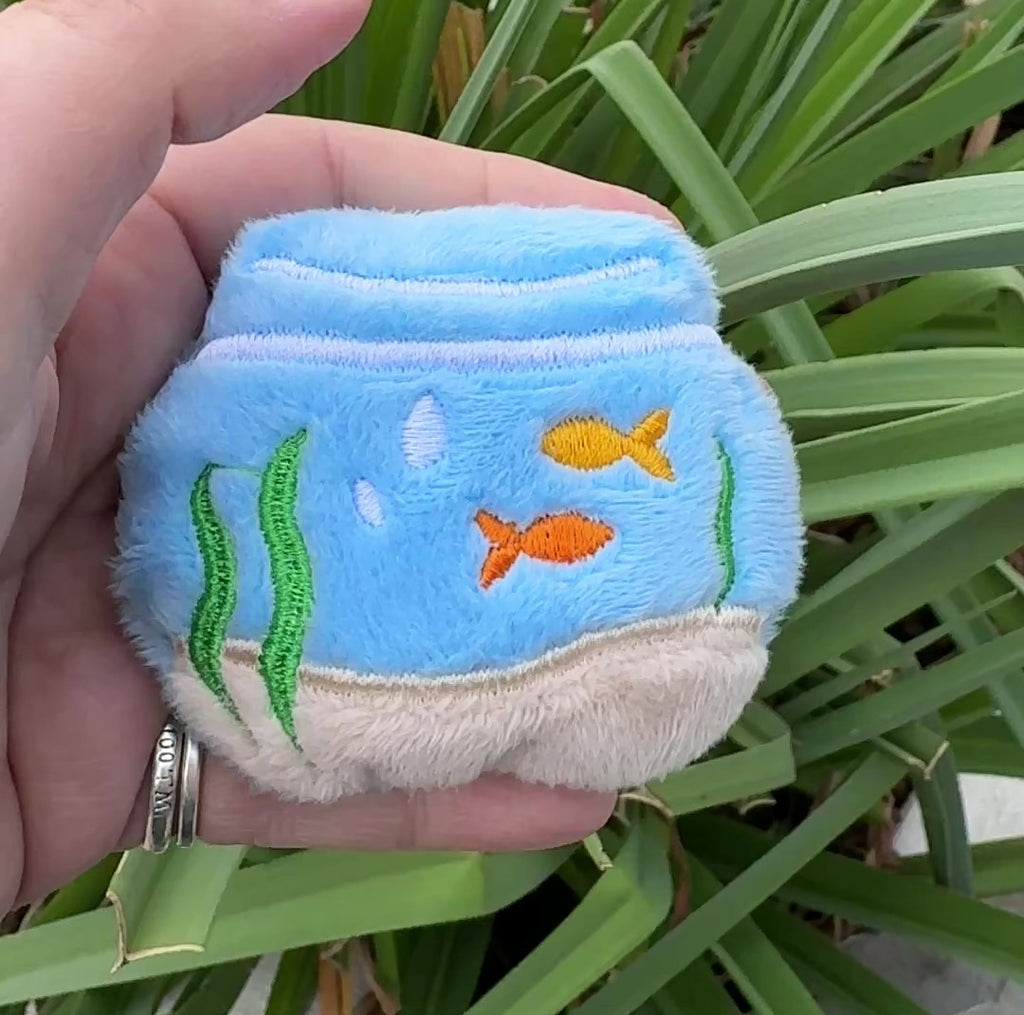Fishbowl Plush Fidget Toy