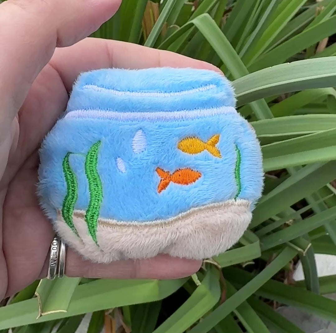 Fishbowl Plush Fidget Toy