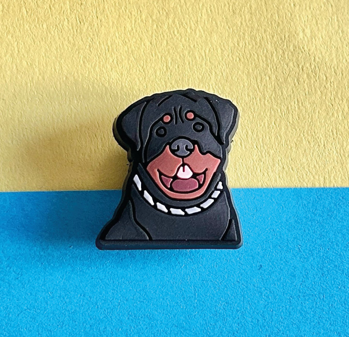 Rottweiler Dog Croc Like Shoe Charm